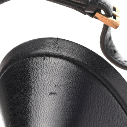 Gucci Malaga Kid T Strap Platform Pumps 38 Black 12 of 12