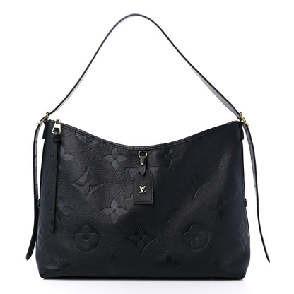 Louis Vuitton Empreinte Monogram Giant CarryAll MM Black 4 of 12
