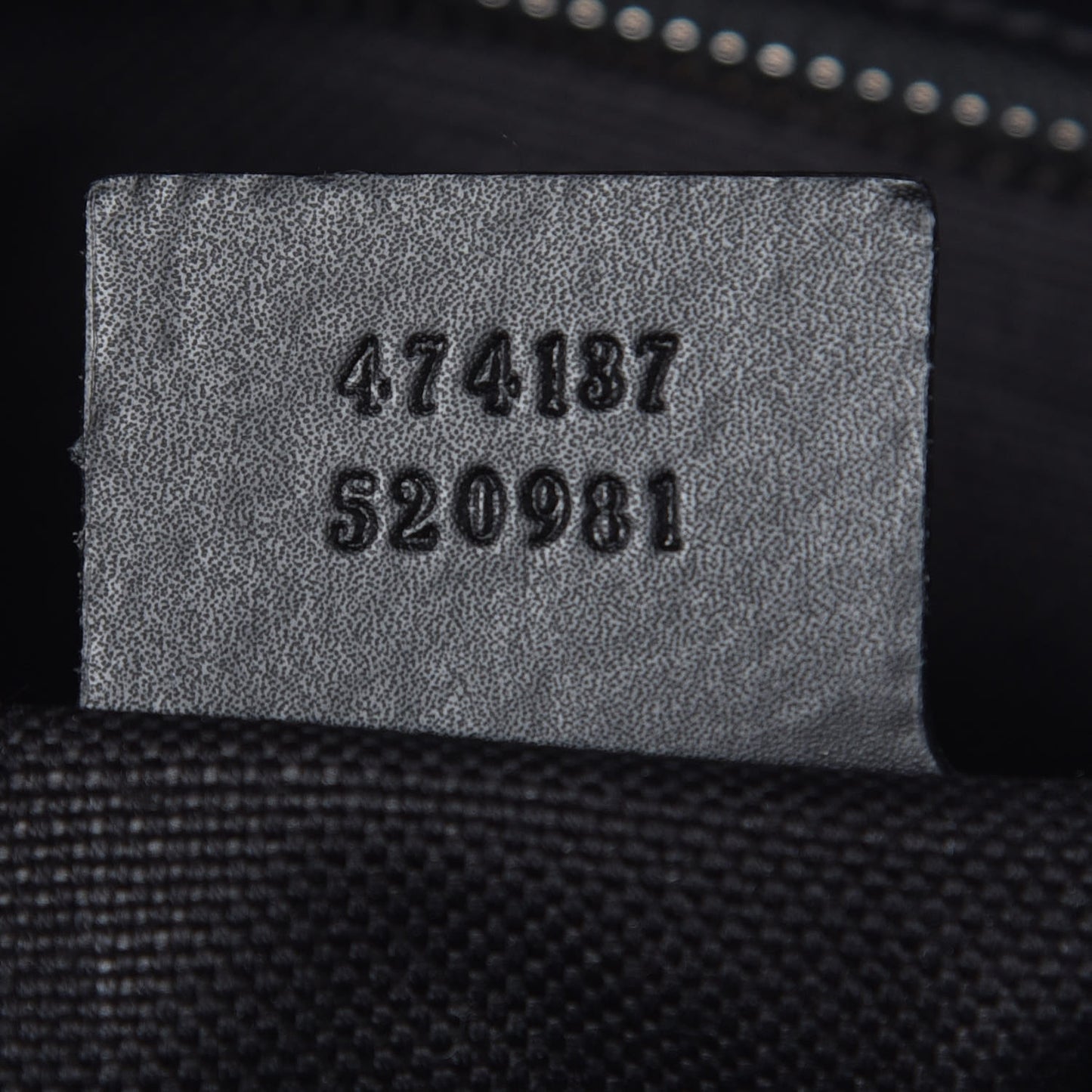 GG Supreme Monogram Appia Calfskin Web Flat Messenger Bag Black Grey