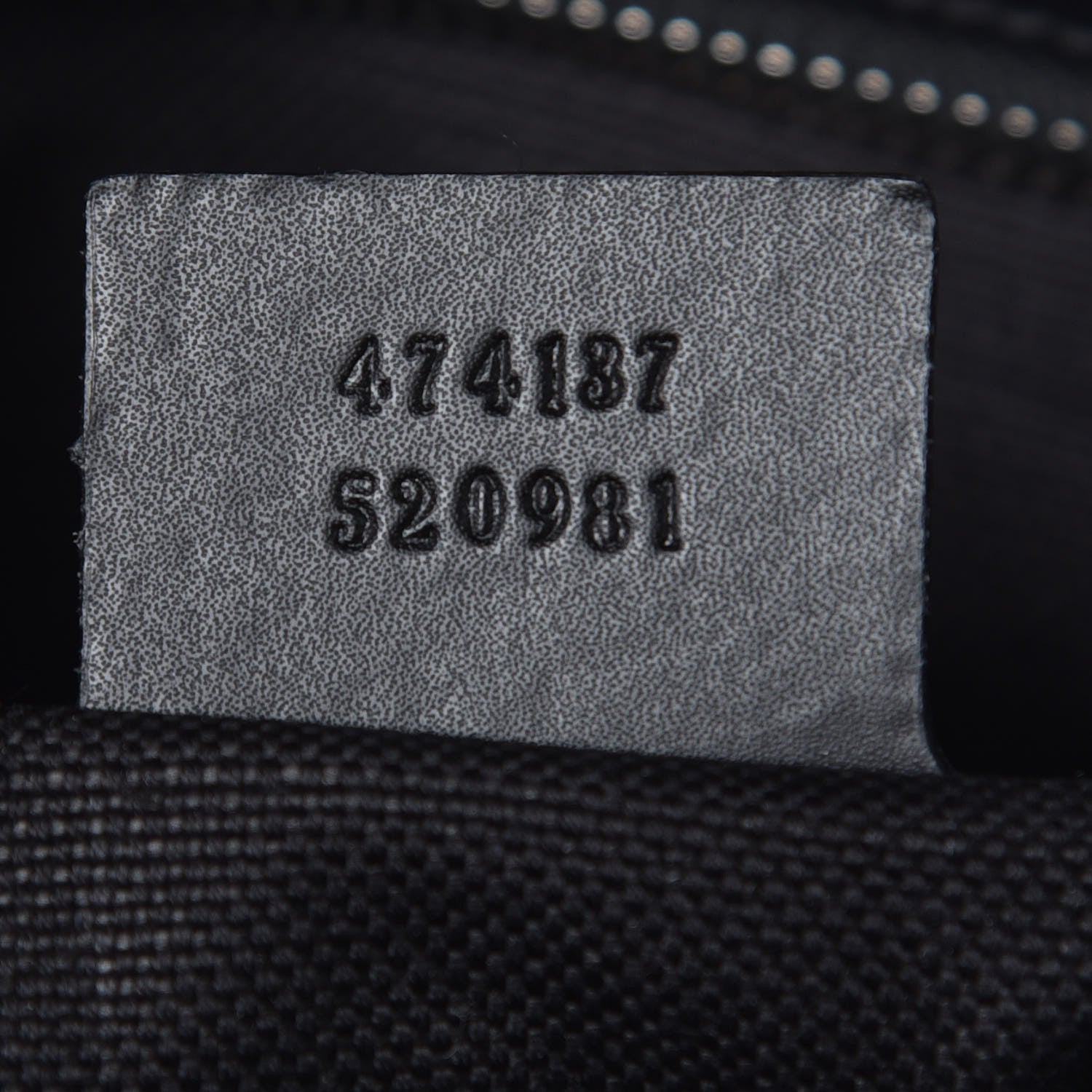 Gucci GG Supreme Monogram Appia Calfskin Web Flat Messenger Bag Black Grey 7 of 7