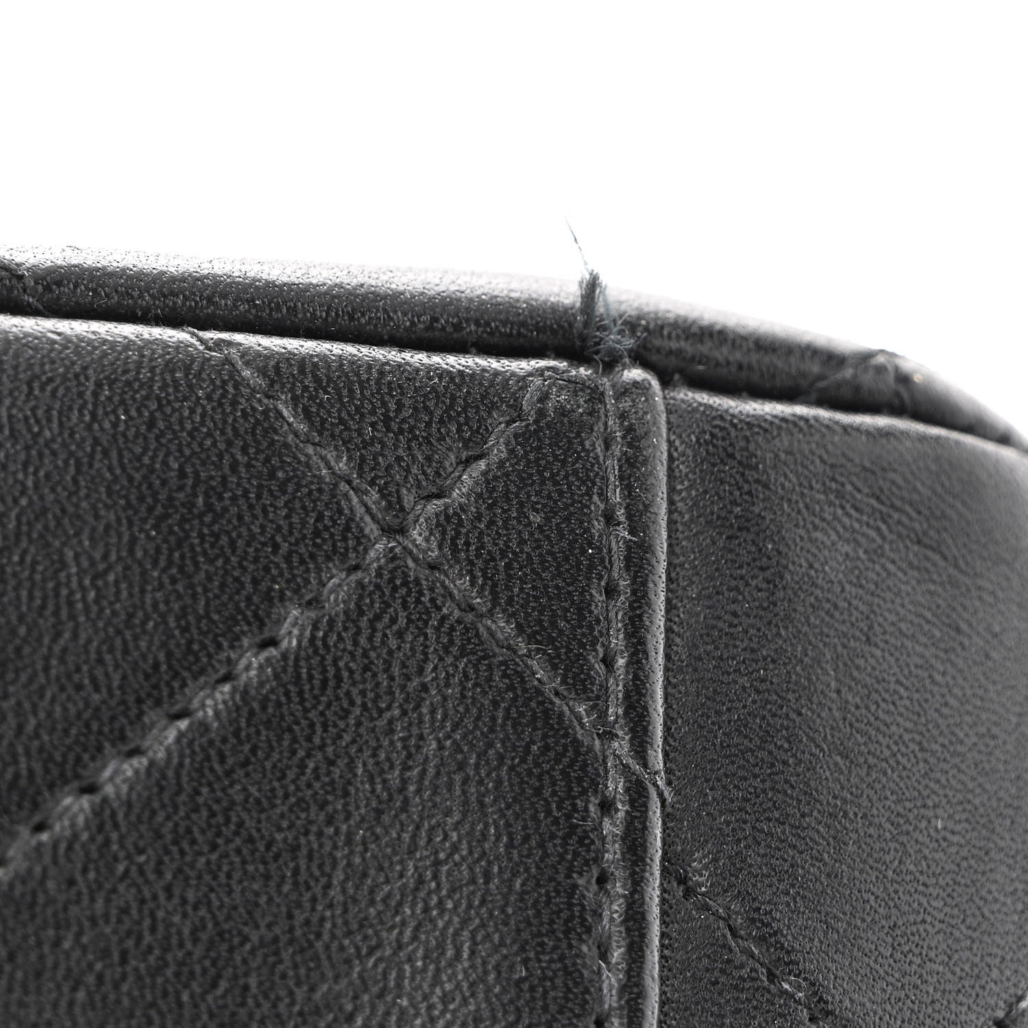 Chanel Lambskin Quilted XL Jumbo Single Flap Black 14 of 14
