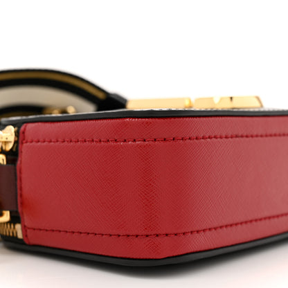 Marc Jacobs Saffiano Snapshot Camera Bag Black Multi 9 of 10