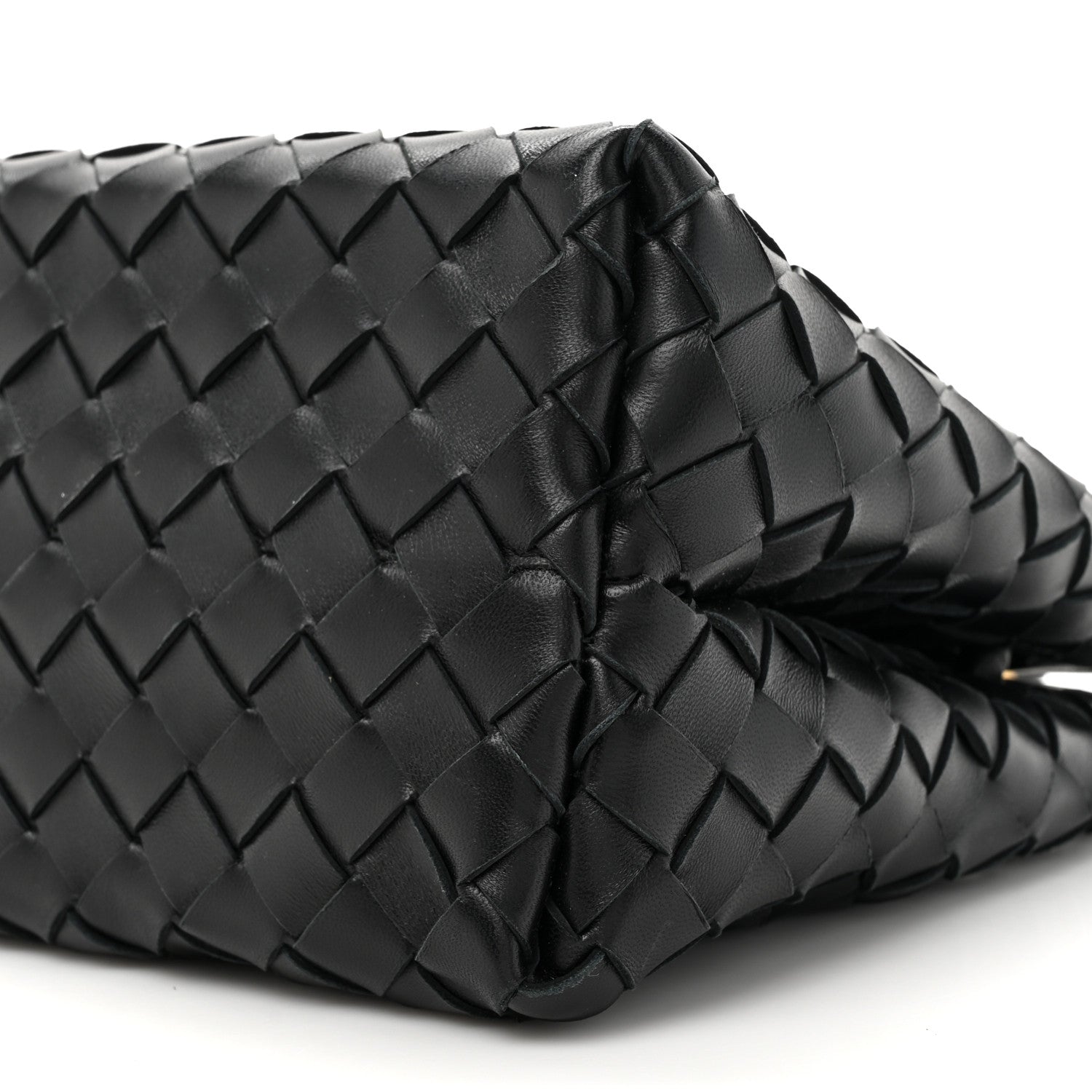 Bottega Veneta Nappa Intrecciato Small East West Andiamo Shoulder Bag Black 9 of 13
