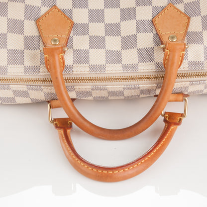 Louis Vuitton Damier Azur Speedy 35 10 of 10