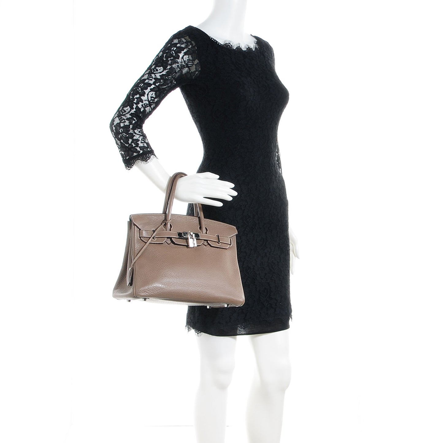 Taurillon Clemence Birkin 30 Etoupe