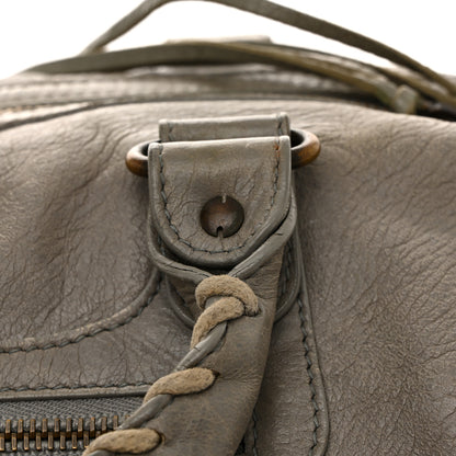 Balenciaga Agneau Classic Hardware Boston Gris Pyrite 15 of 17
