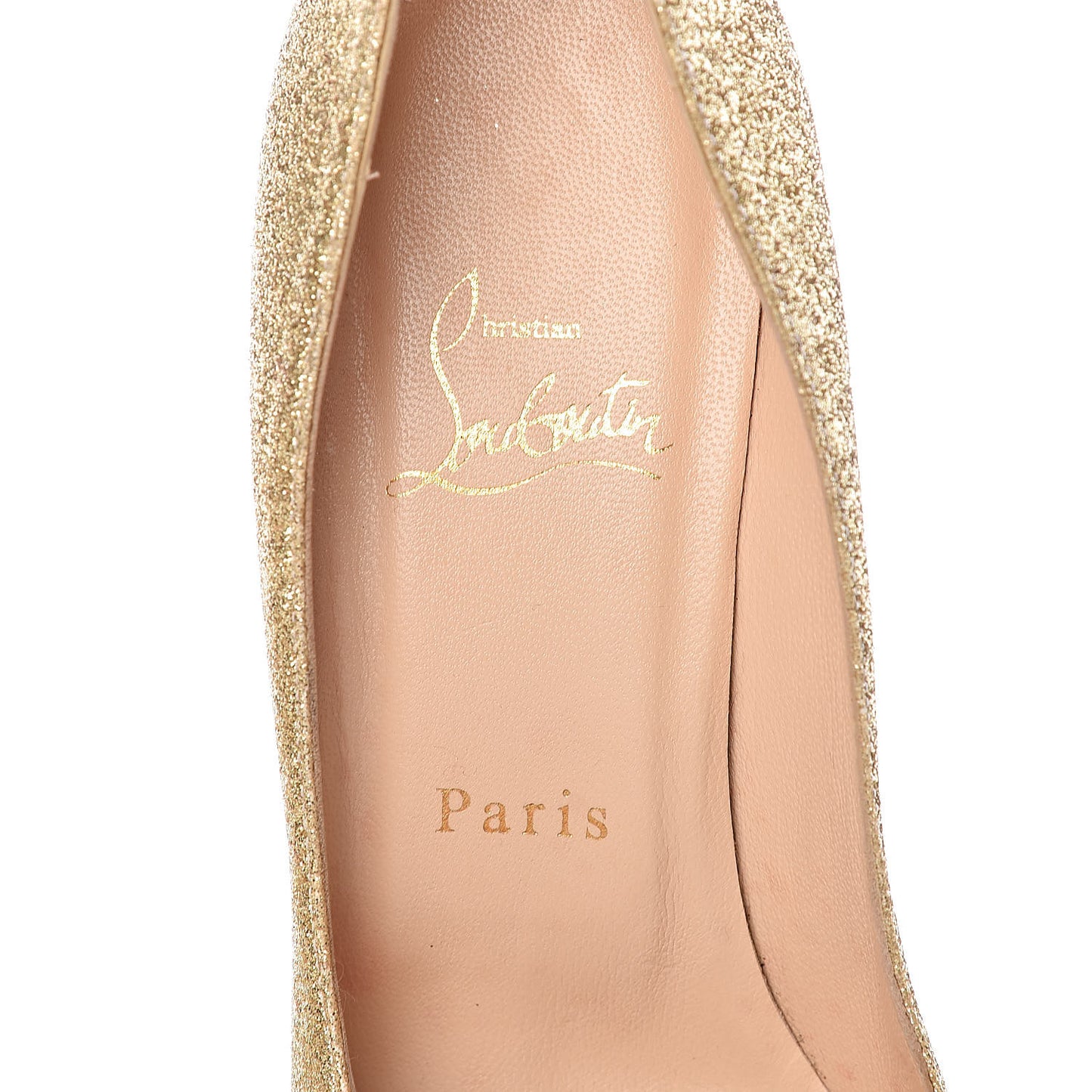 Mini Glitter Flo 100 Pumps 37.5 Gold