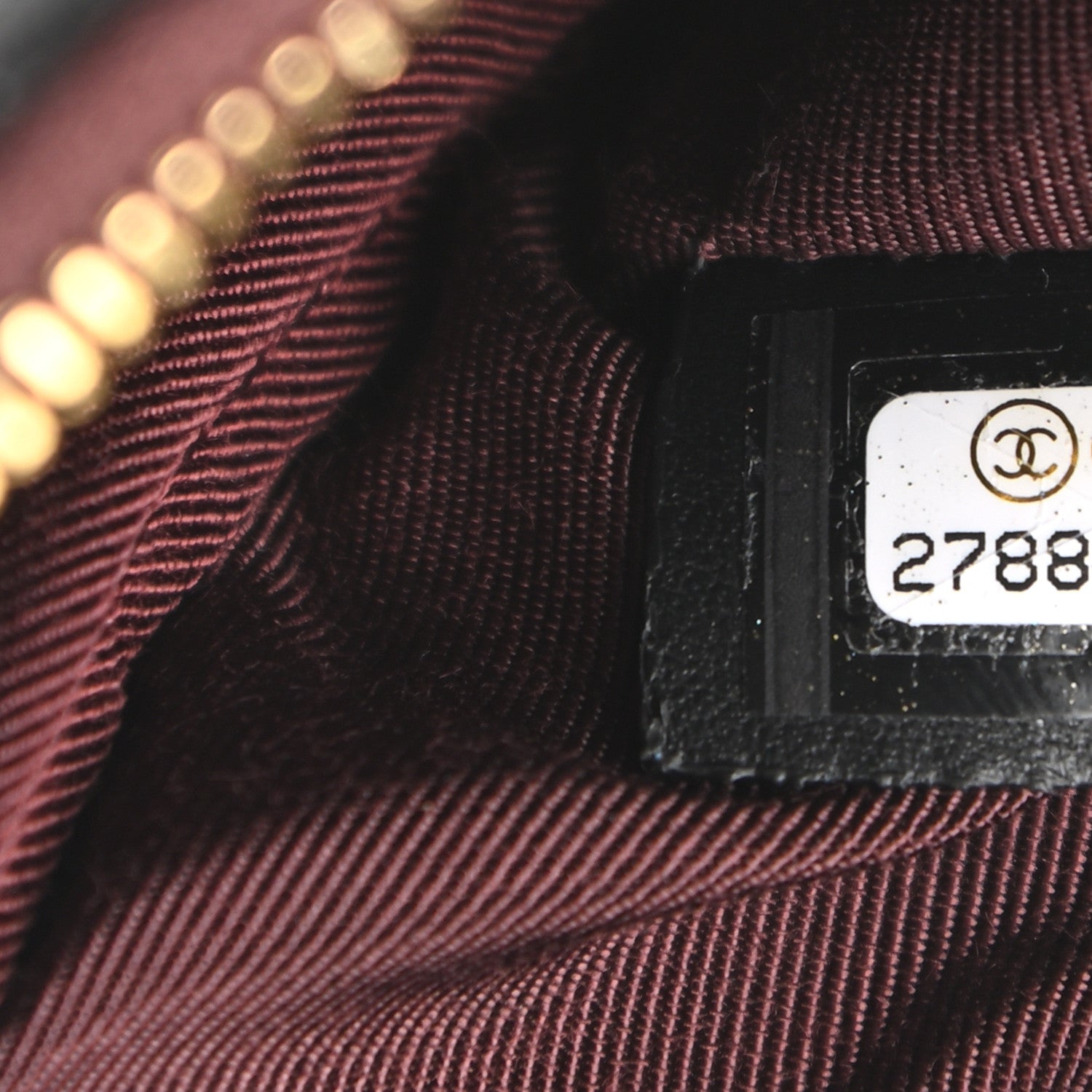 Chanel Aged Calfskin Quilted Small Reissue Cosmetic Case Black 7 of 9