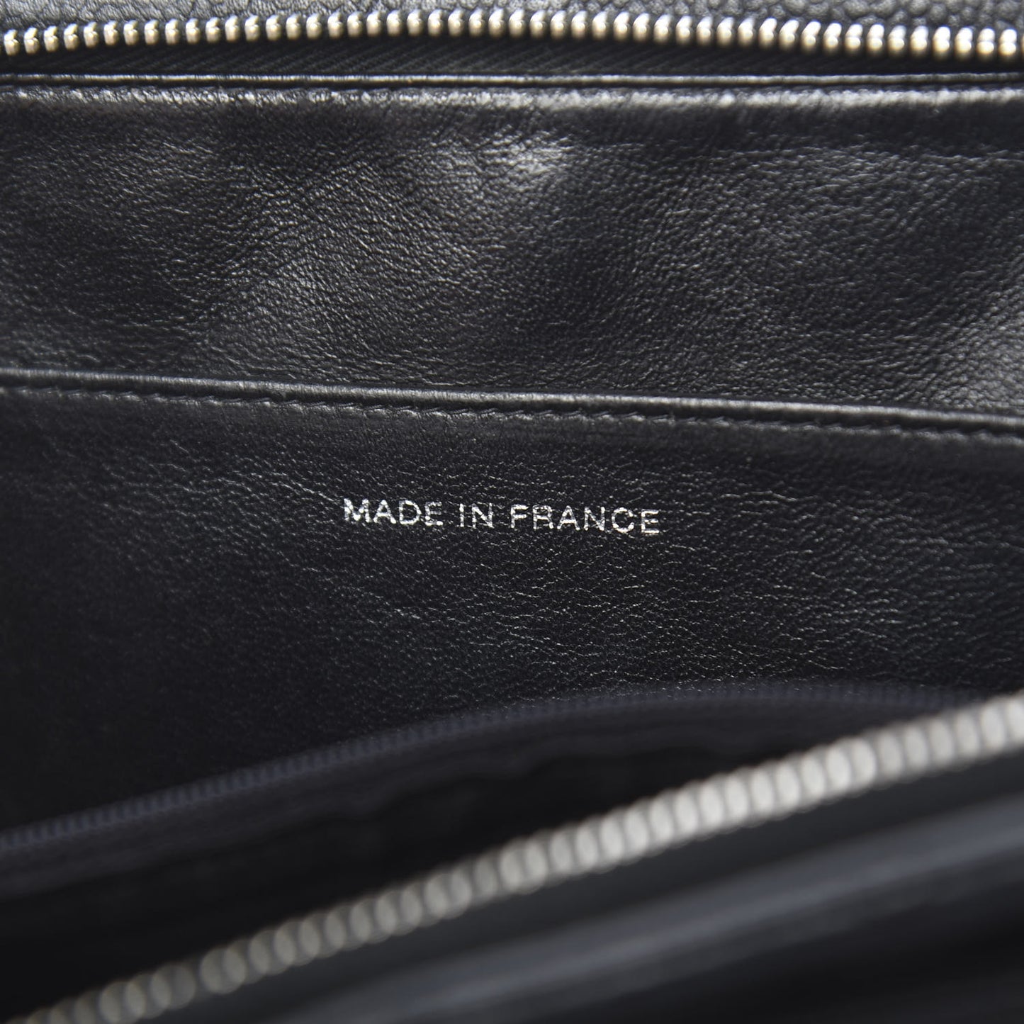 Caviar CC Shoulder Bag Black