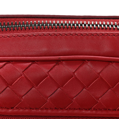Bottega Veneta Nappa Intrecciato Document Case China Red 10 of 10