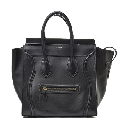 Celine Smooth Calfskin Mni Luggage Black 1 of 21