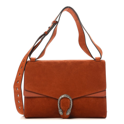 Gucci Suede Medium Dionysus Messenger Bag Deep Paprika 1 of 9