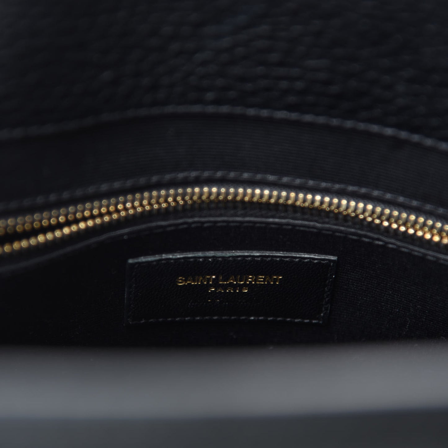 Grained Calfskin Large Sac De Jour Carryall Black