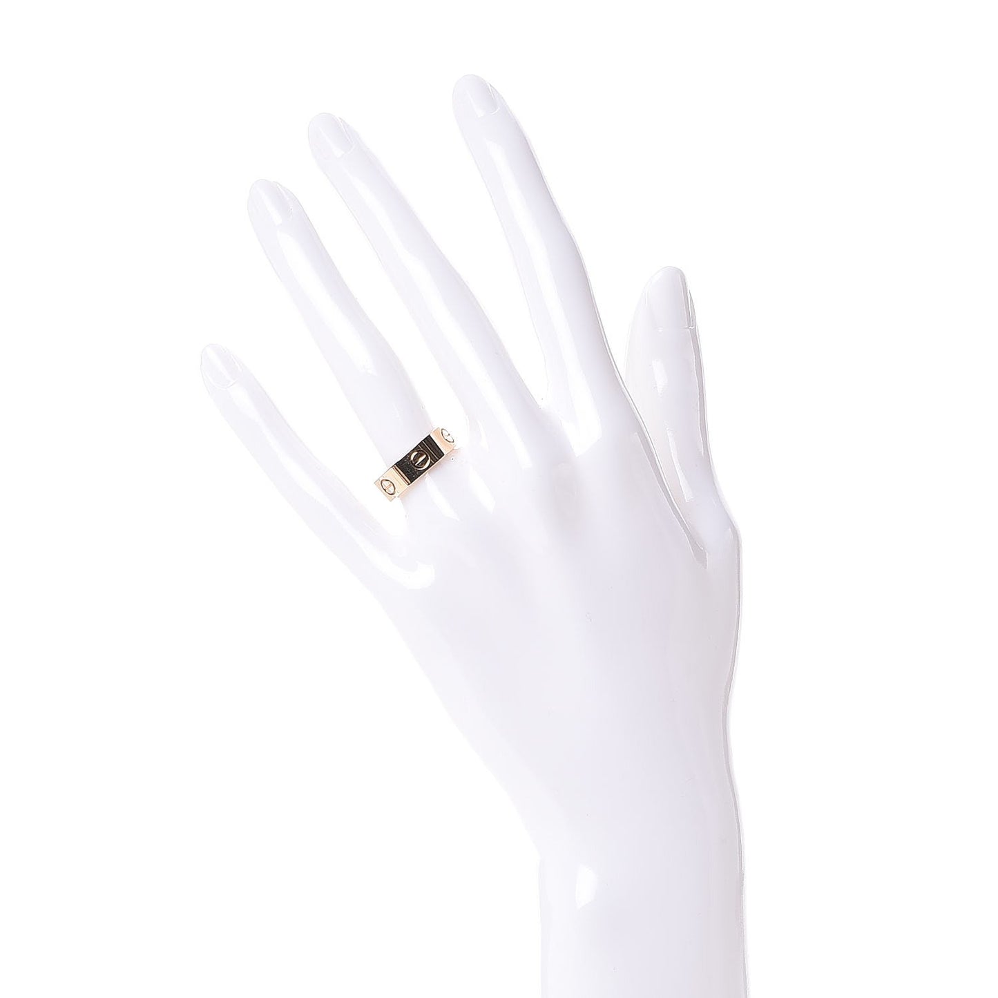 18K Pink Gold 5.5mm LOVE Ring 51 5.75