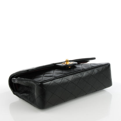 Chanel Lambskin Quilted Medium Double Flap Black 4 of 9