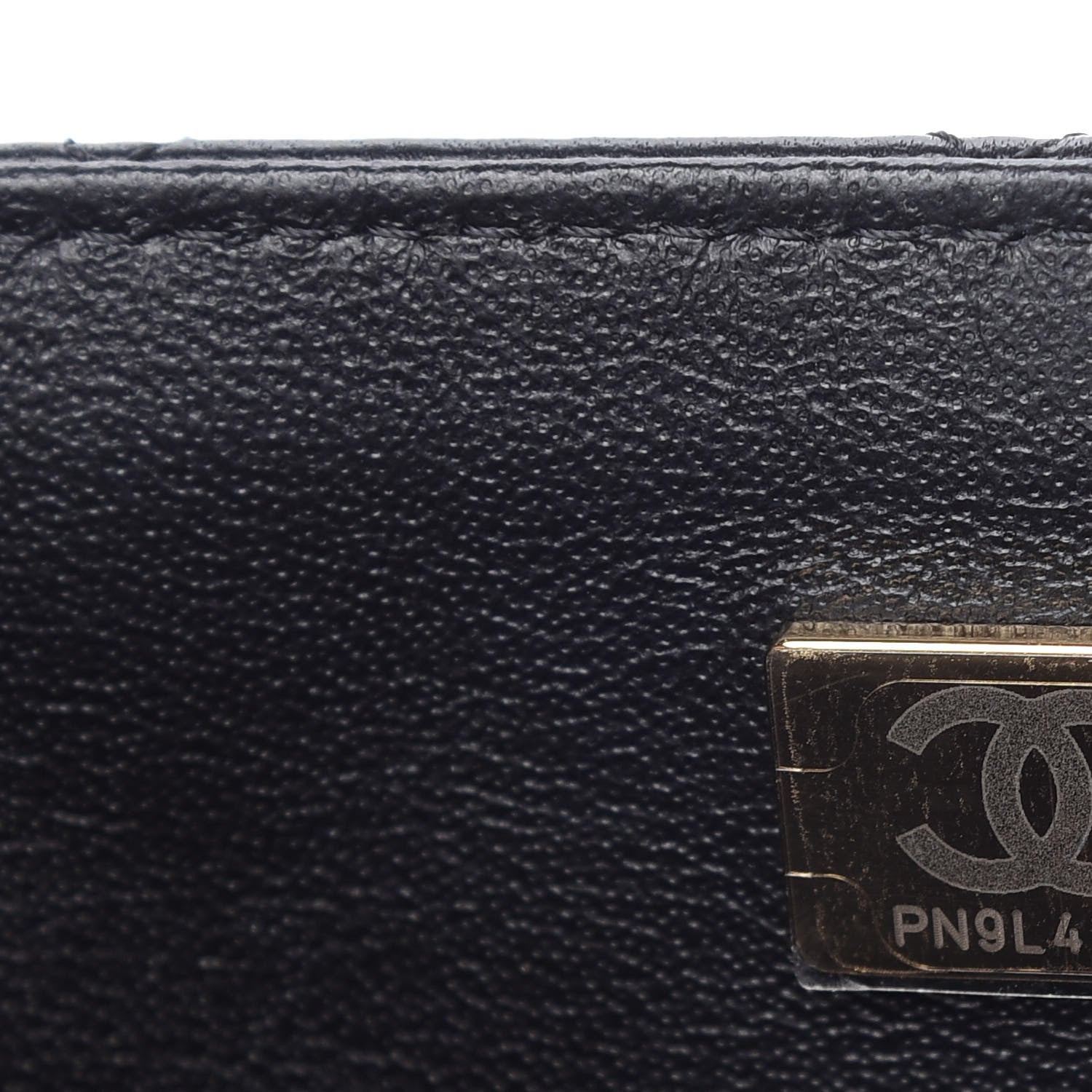 Chanel Lambskin Quilted Mini Square Flap Black 9 of 11