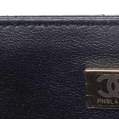 Chanel Lambskin Quilted Mini Square Flap Black 9 of 11