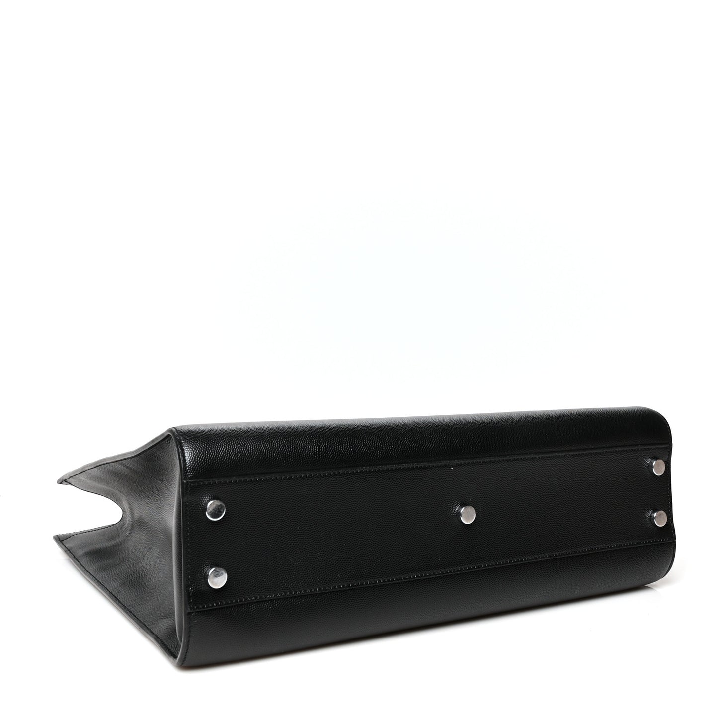 Grain de Poudre Medium Museum Tote Black