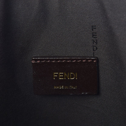 Fendi Pequin Vitello Zip Tote Tobacco Foresta 6 of 9