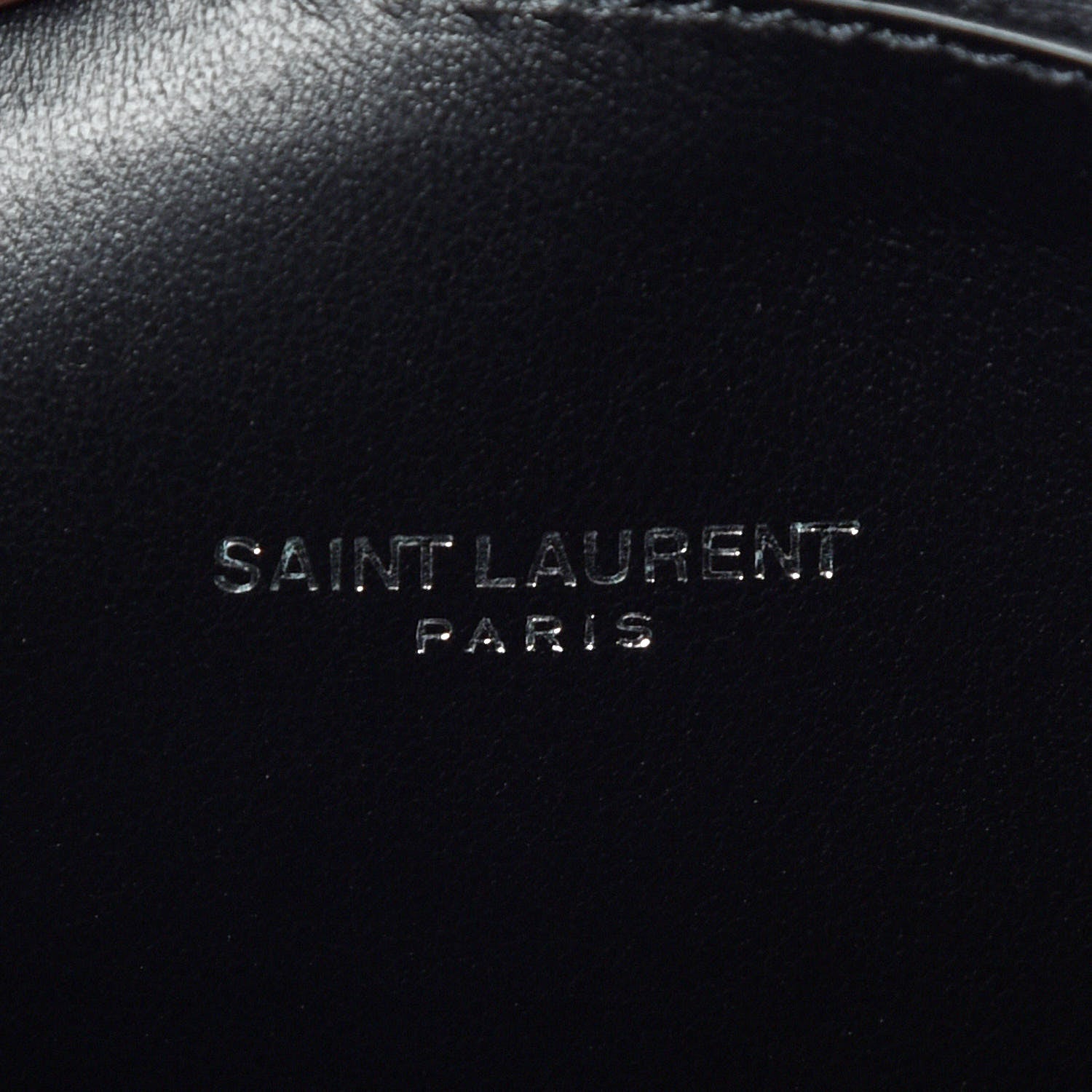 Saint Laurent Calfskin Crocodile Embossed Small Sac de Jour Black 10 of 11
