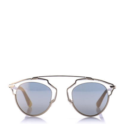 Christian Dior So Real Sunglasses Gold 2 of 12