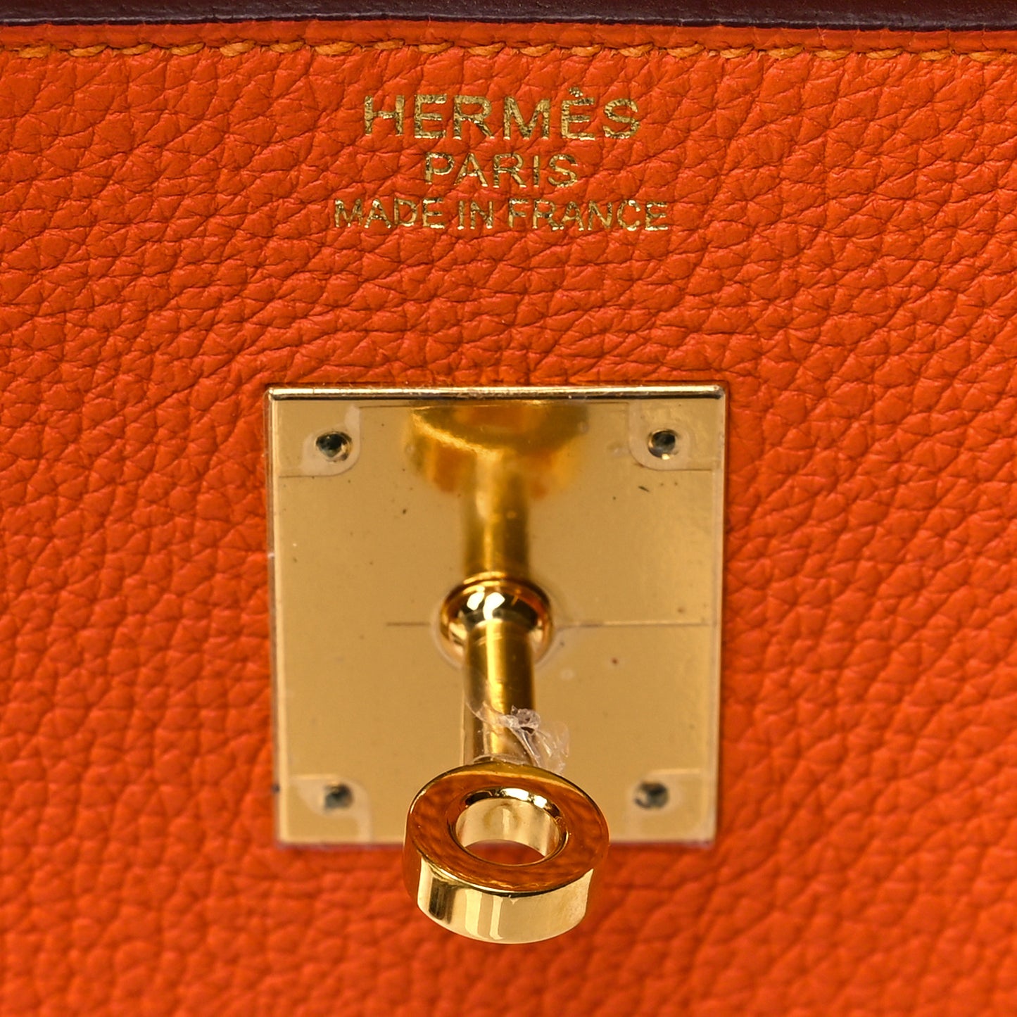 Togo Birkin 40 Orange Poppy