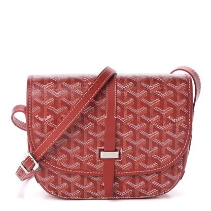 Goyard Goyardine Belvedere II PM Messenger Bag Red 1 of 10