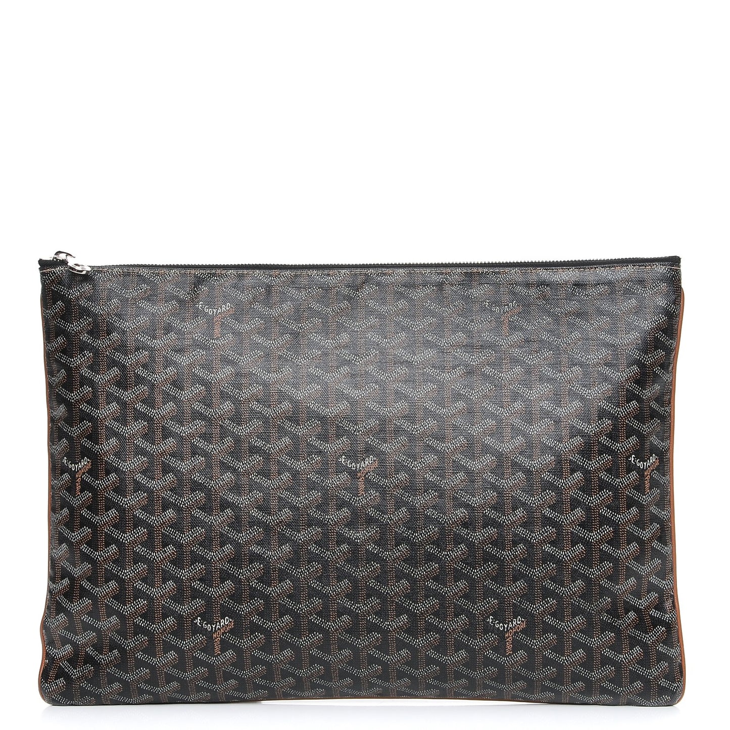 Goyardine Senat Pochette GM Black Gold