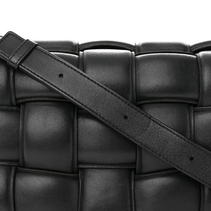 Bottega Veneta Nappa Maxi Intreccio Padded Cassette Crossbody Bag Black 7 of 16