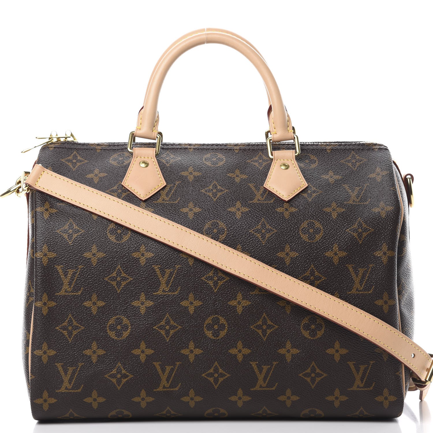 Louis Vuitton Monogram Speedy Bandouliere 30 9 of 12