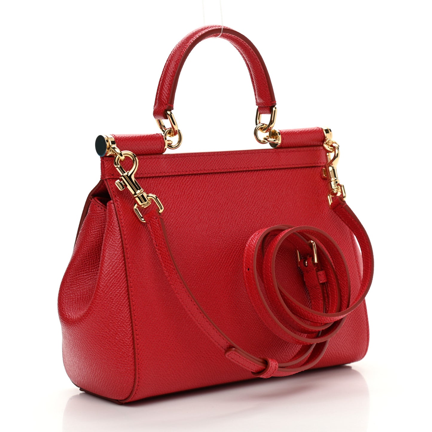 Dauphine Mini Miss Sicily Satchel Dark Red