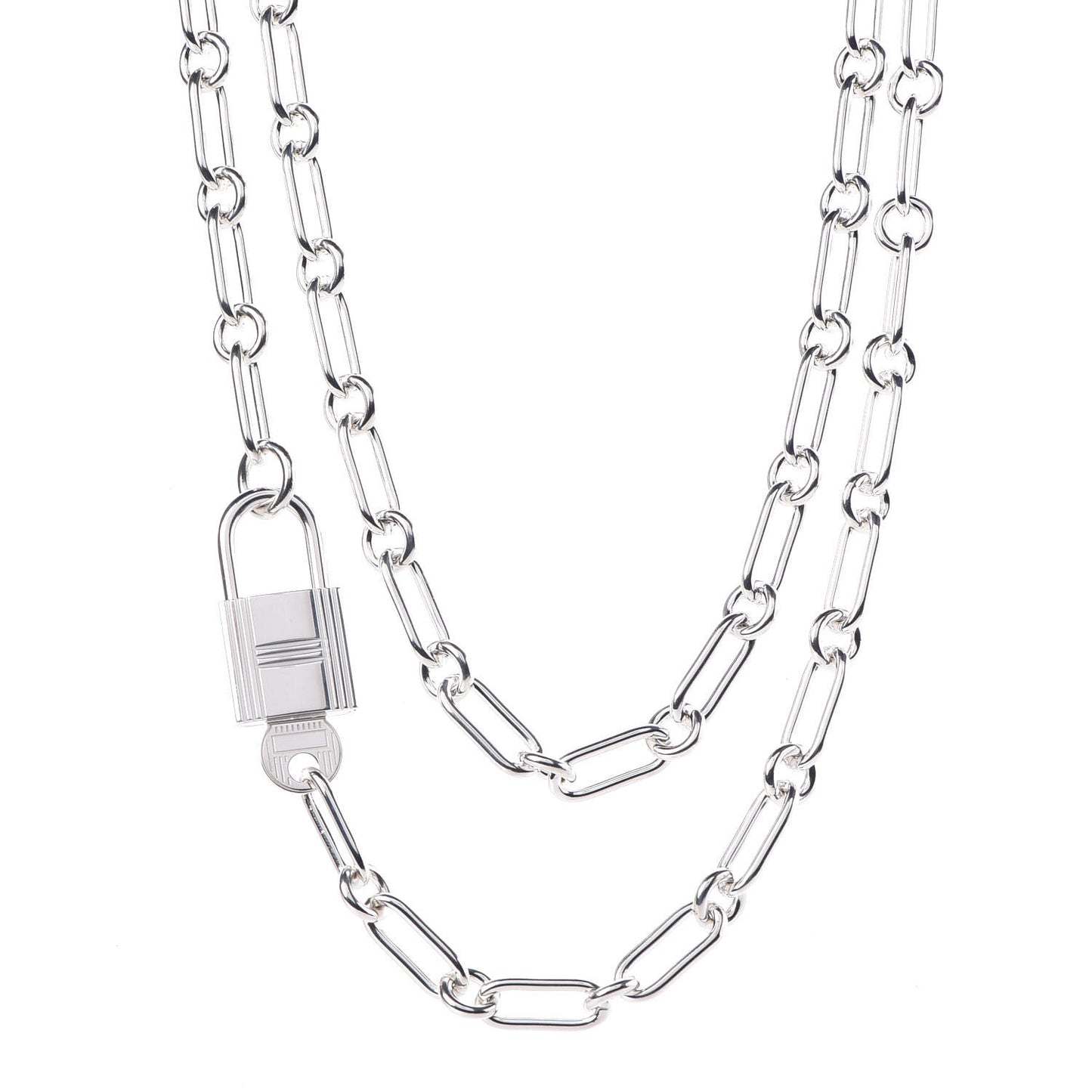 Sterling Silver GM Alphakelly Necklace