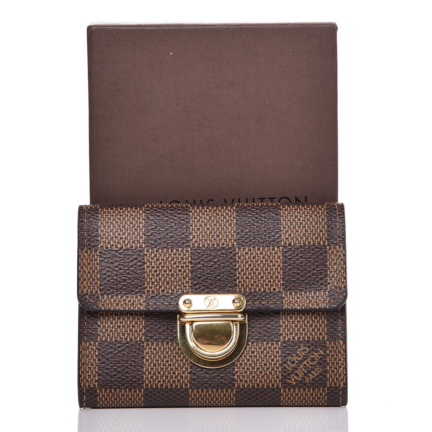 Louis Vuitton Damier Ebene Koala Coin Purse 9 of 9