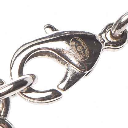 Chanel Crystal Pearl CC Long Necklace Silver 6 of 6