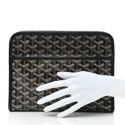 Goyard Goyardine Jouvence MM Toiletry Pouch Black 2 of 5