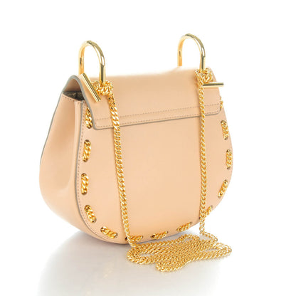 Chloe Calfskin Mini Drew Chain Shoulder Bag Blush Nude 3 of 8