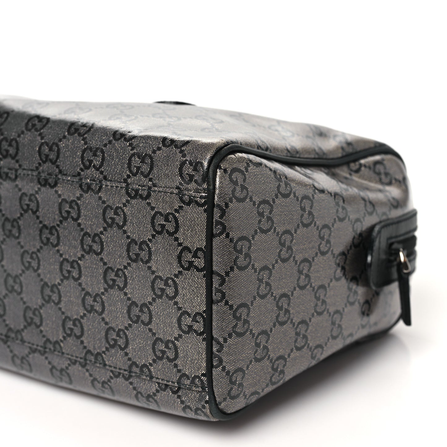 Crystal Monogram Boston Black