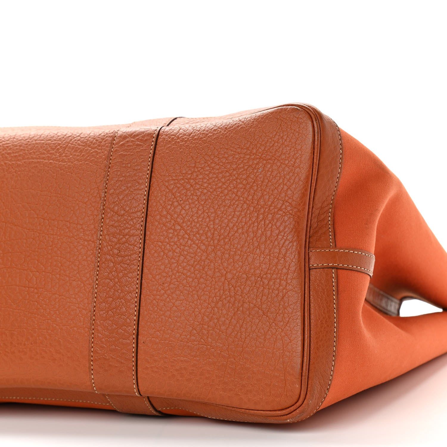Hermes Toile Negonda Garden Party Tote GM Potiron 10 of 14