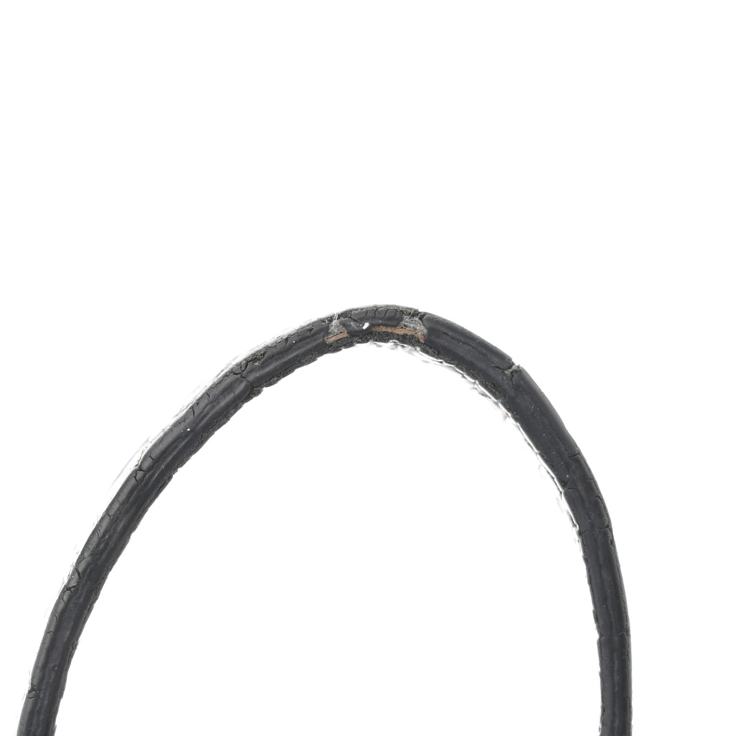 Shiny Calfskin Logo Crocodile Embossed Cash Phone Holder Bag Black White