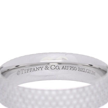 Tiffany 18K White Gold Diamond Metro Five-Row Ring 56 7.5 4 of 4
