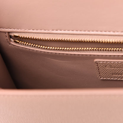Christian Dior Ultra Matte Grained Calfskin 30 Montaigne Flap Bag Blush 6 of 10