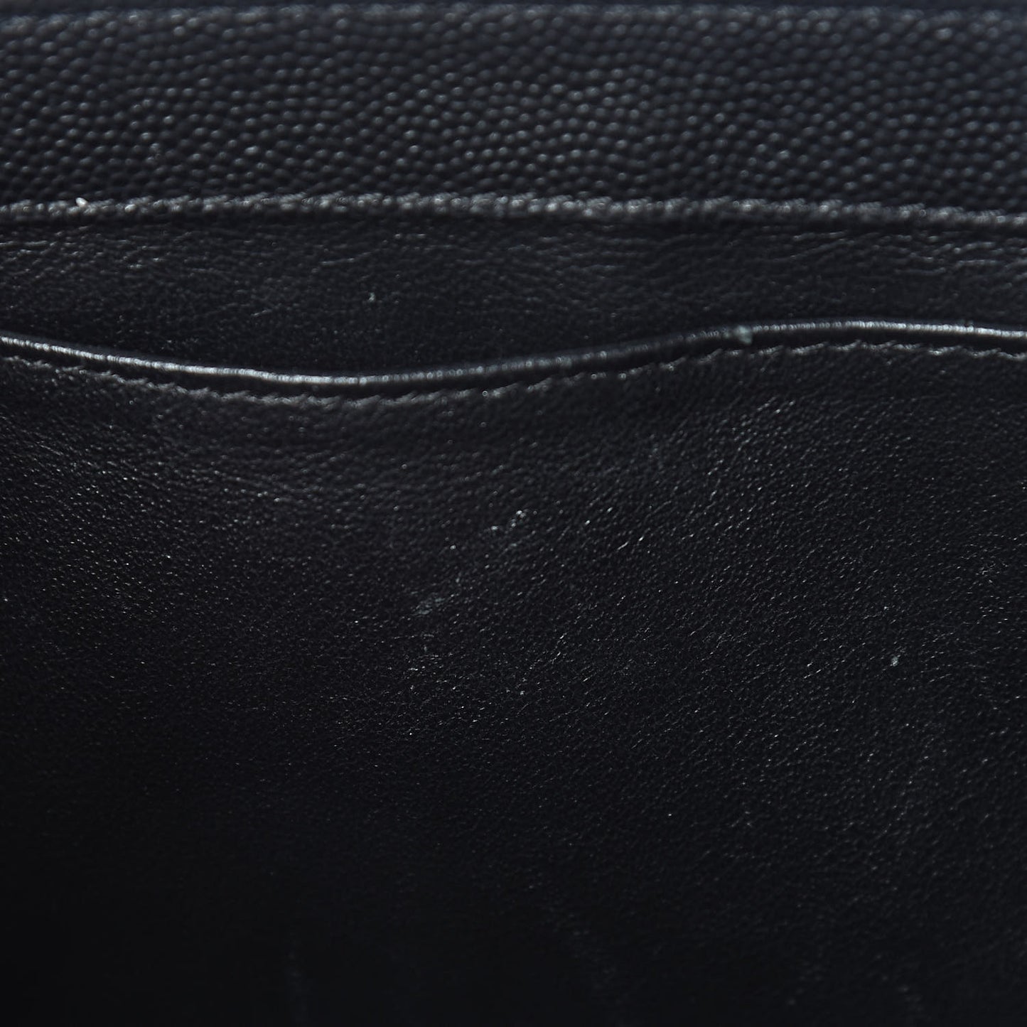 Caviar Quilted Mini Business Affinity Flap Black
