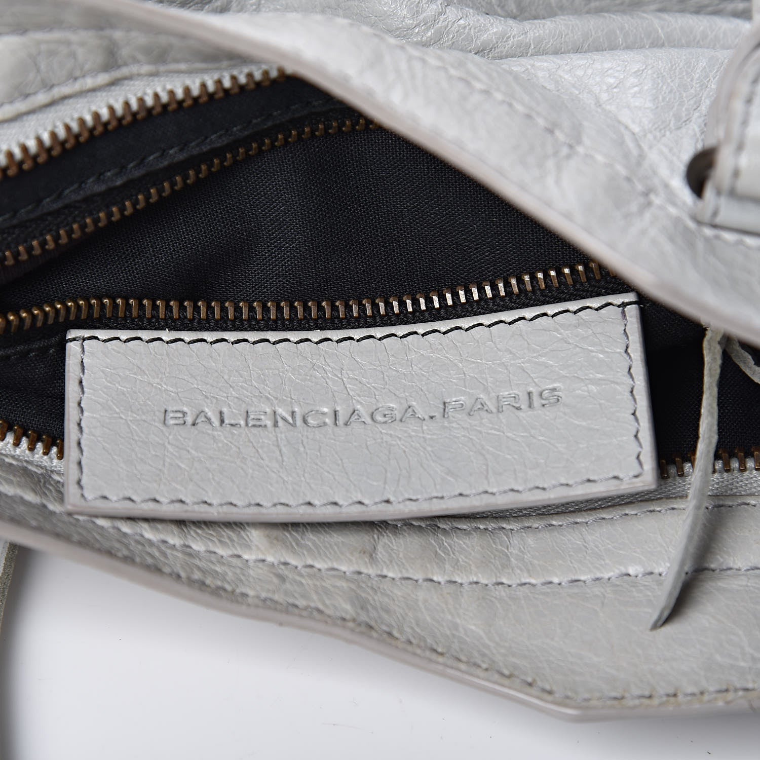 Balenciaga Agneau Classic Hardware Mini City Gris Glace 6 of 17