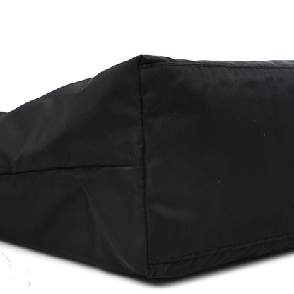 Prada Tessuto Nylon Saffiano Shopping Tote Black 9 of 11