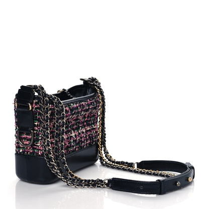 Chanel Tweed Calfskin Small Gabrielle Hobo Multi 3 of 10