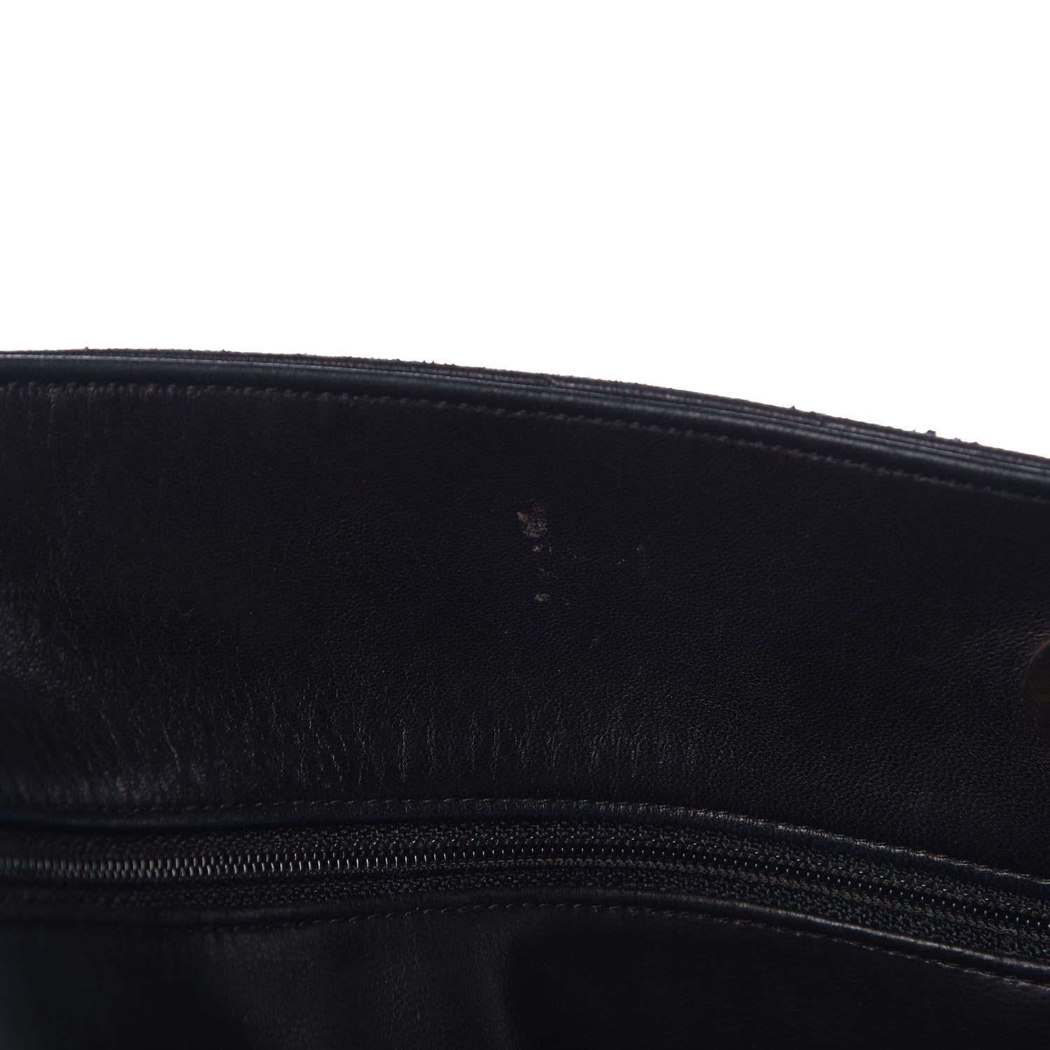 Chanel Lambskin Chevron Quilted Tote Black 8 of 16