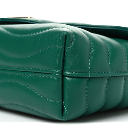 Louis Vuitton Calfskin New Wave Chain Bag MM NM Emerald 9 of 9