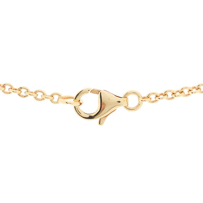 Cartier 18K Yellow Gold Interlocking LOVE Necklace 4 of 9