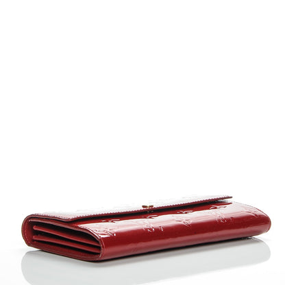 Louis Vuitton Vernis Sarah Wallet Pomme D'Amour 4 of 7