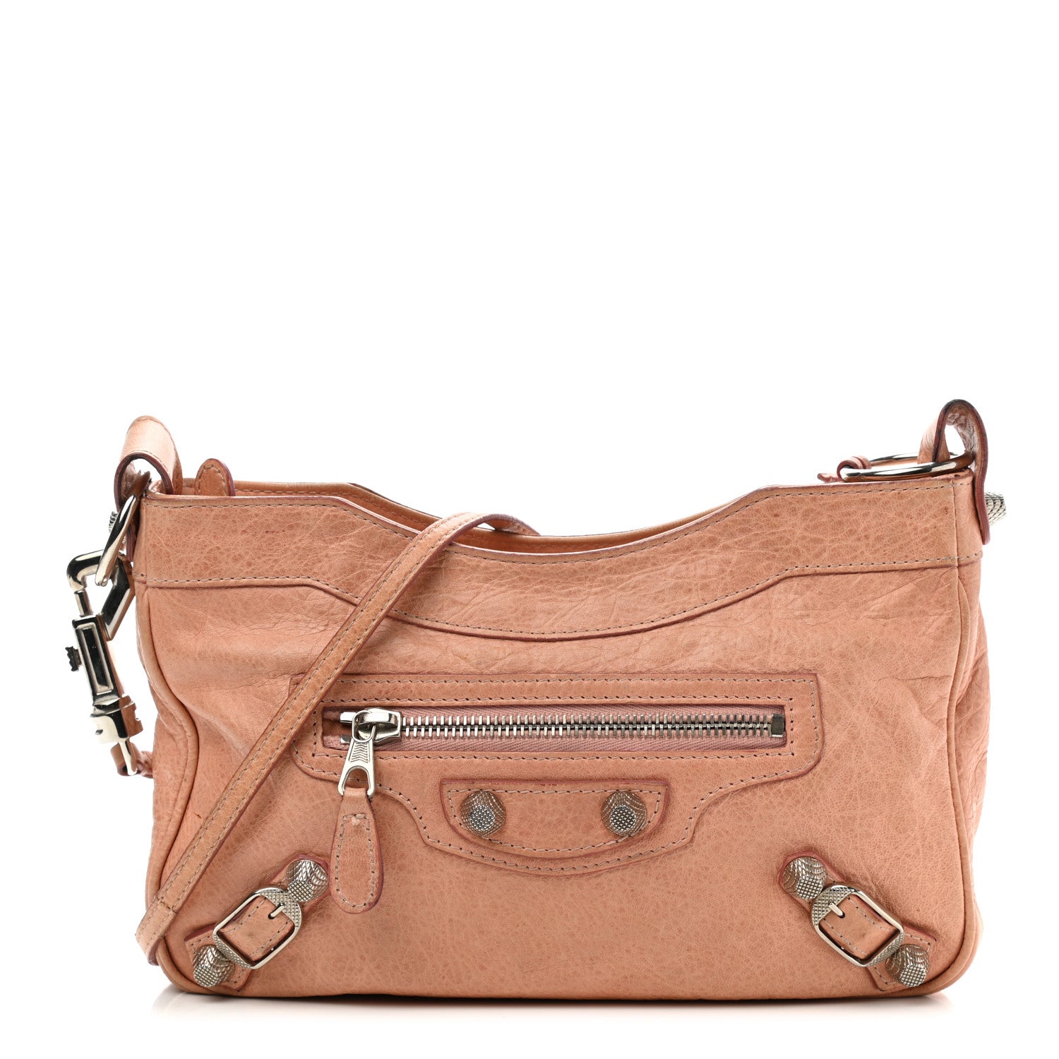 Balenciaga Agneau Giant 12 Silver Hardware Hip Vieux Rose 1 of 16